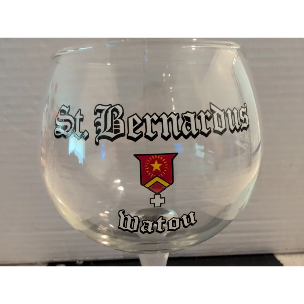 St. Bernardus Watou Belgian Ale beer goblet or chalice 25cl glass